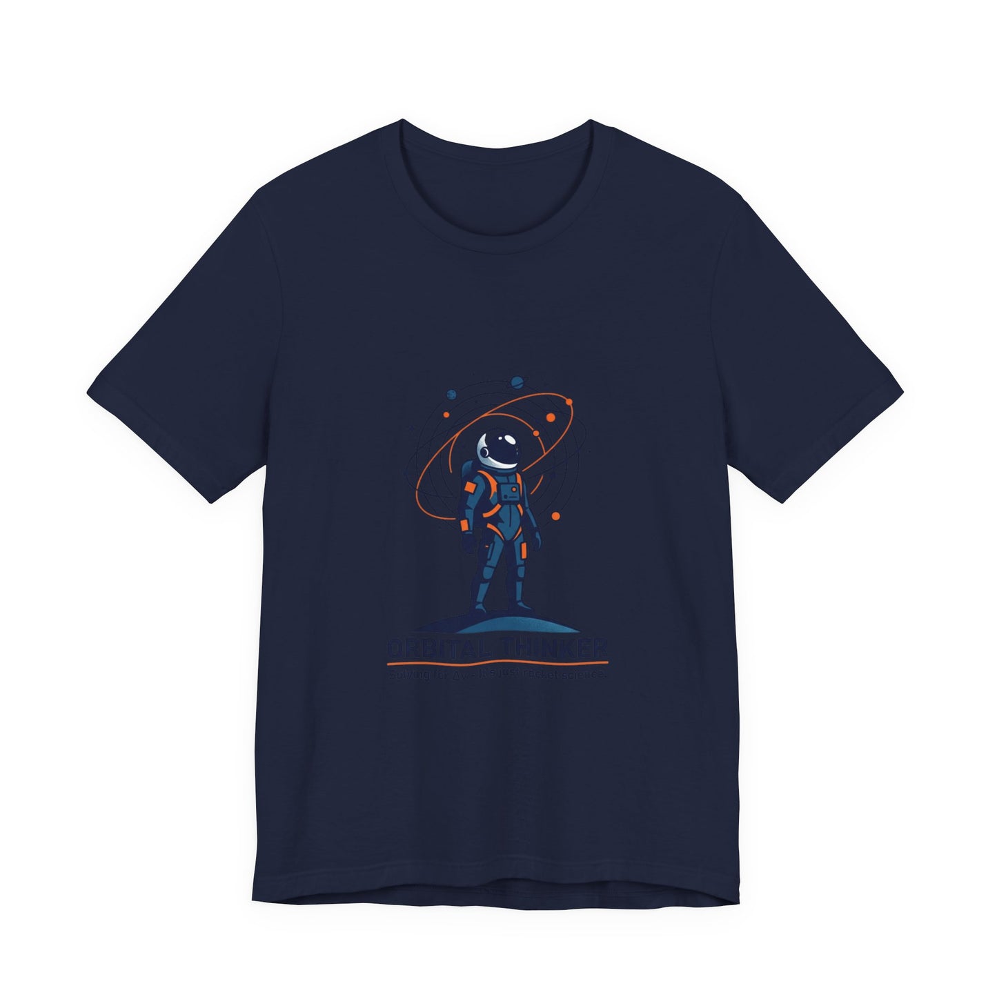 Orbital Thinker Astronaut Tee | mission patch, space science, cosmic rocket