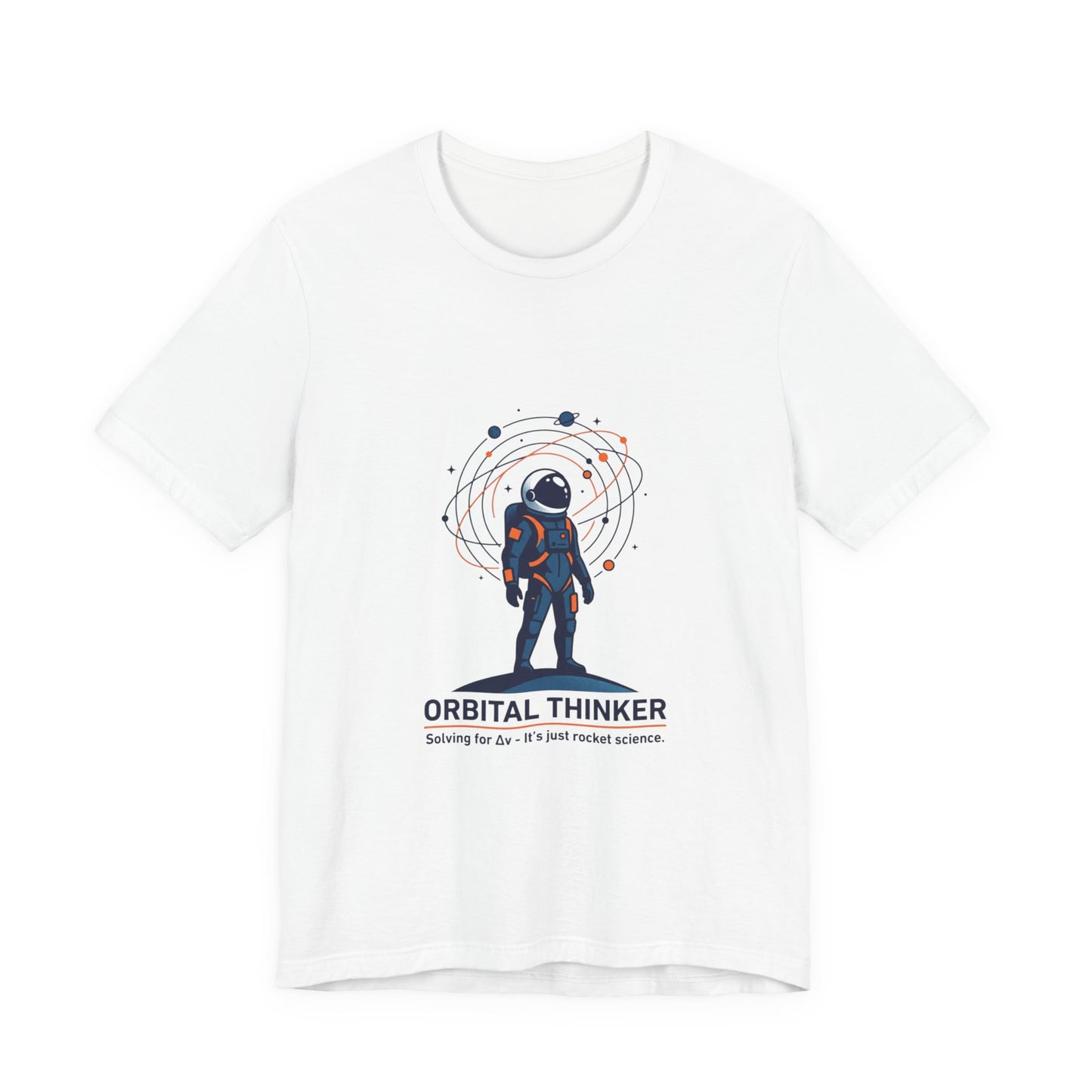 Orbital Thinker Astronaut Tee | mission patch, space science, cosmic rocket