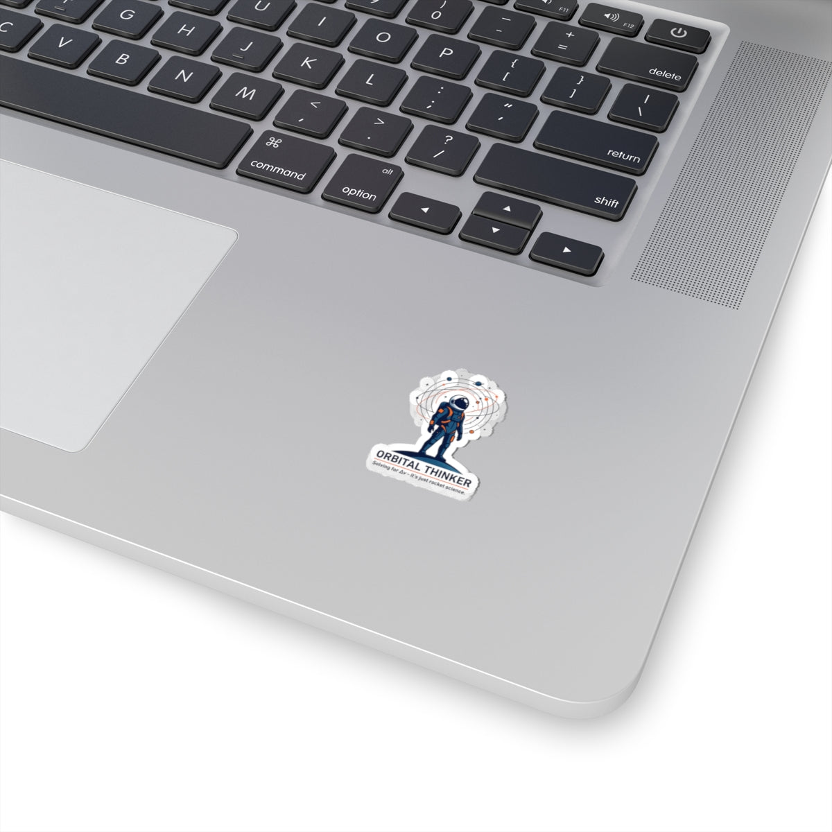 Orbital Thinker Sticker | astronaut mission patch, space science nerd