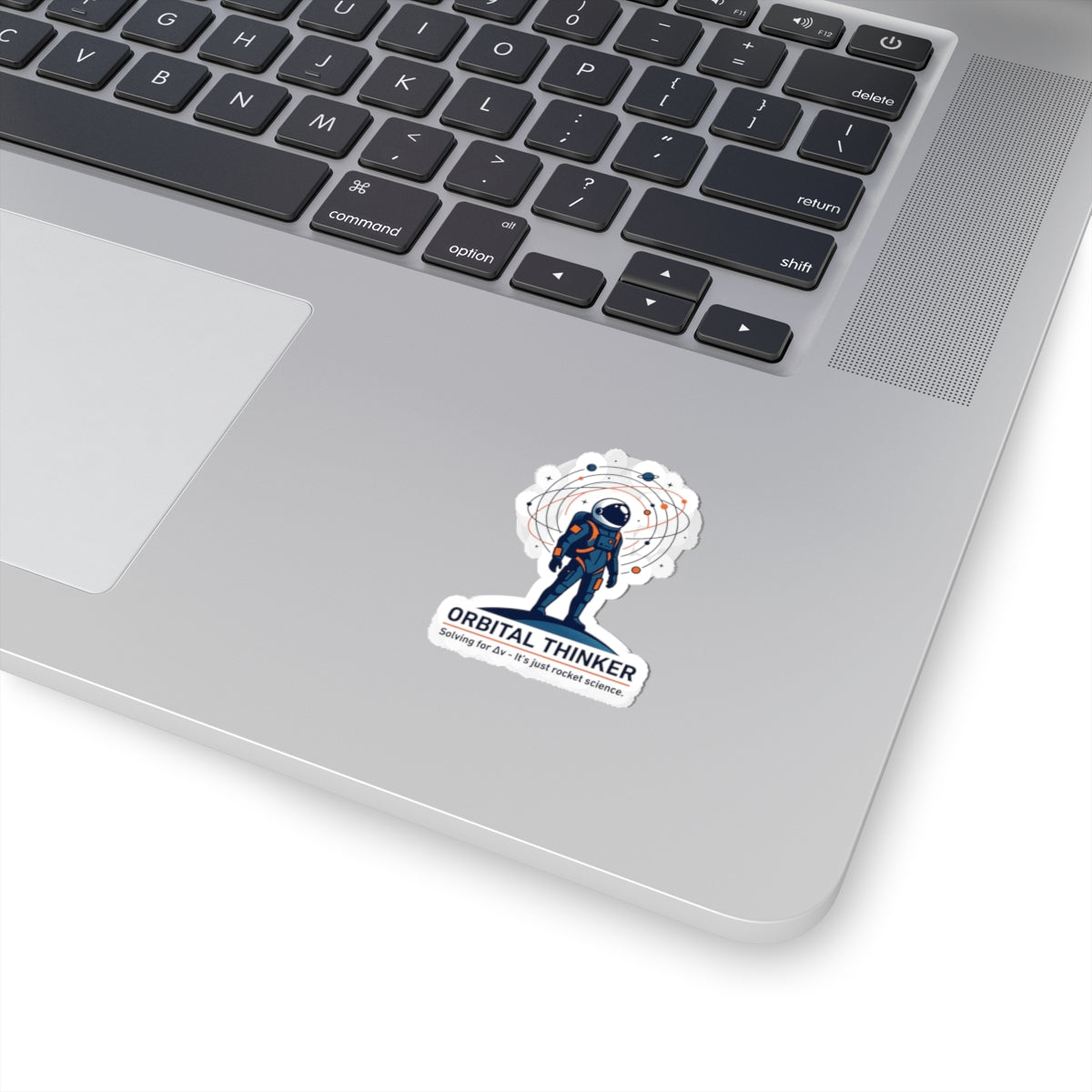 Orbital Thinker Sticker | astronaut mission patch, space science nerd