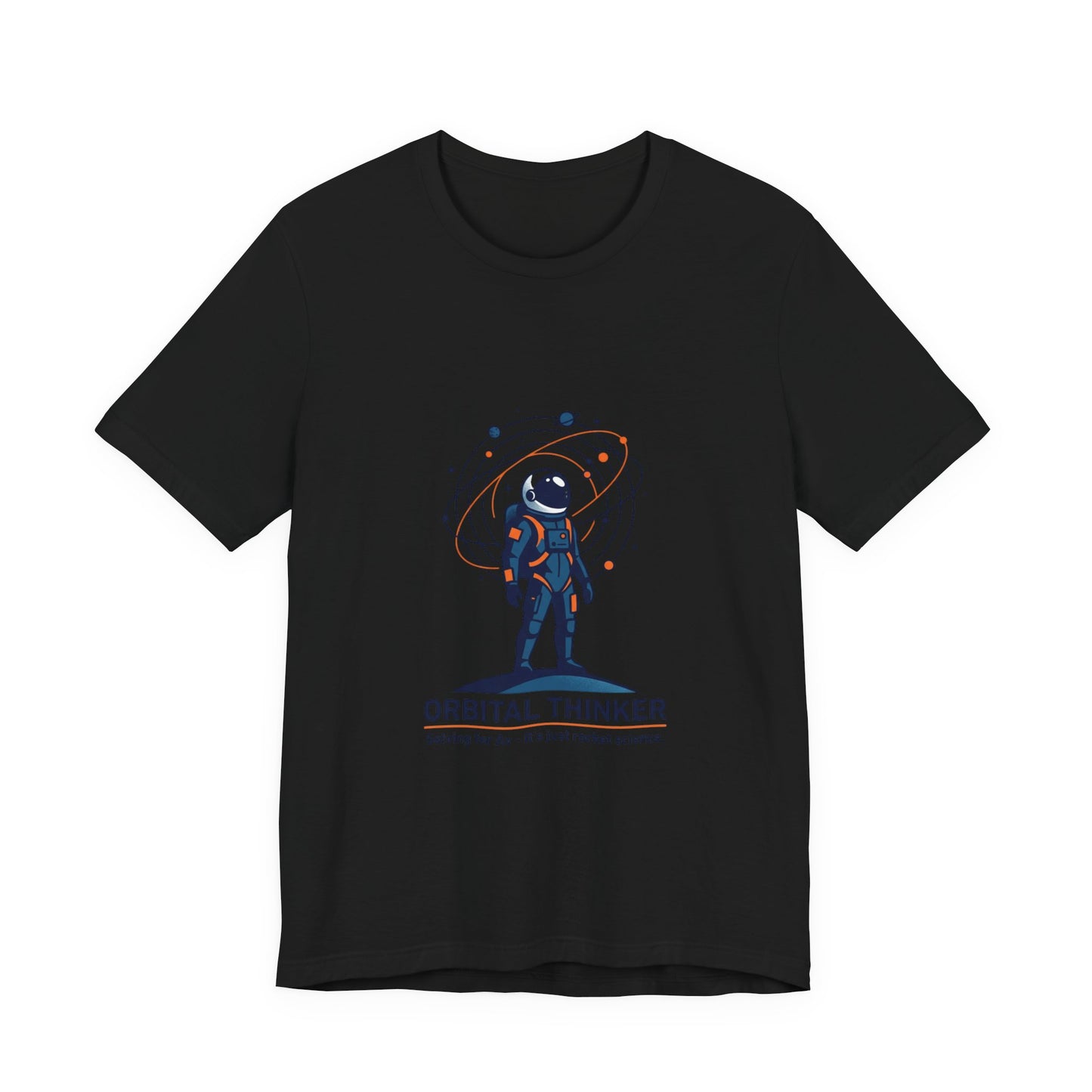 Orbital Thinker Astronaut Tee | mission patch, space science, cosmic rocket